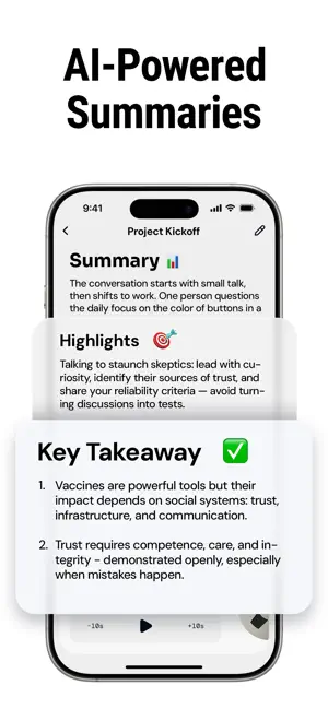 AI Note Taker - Benote screenshot 4