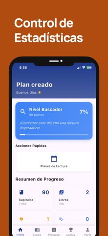 Leyendo Biblia - Tracking screenshot