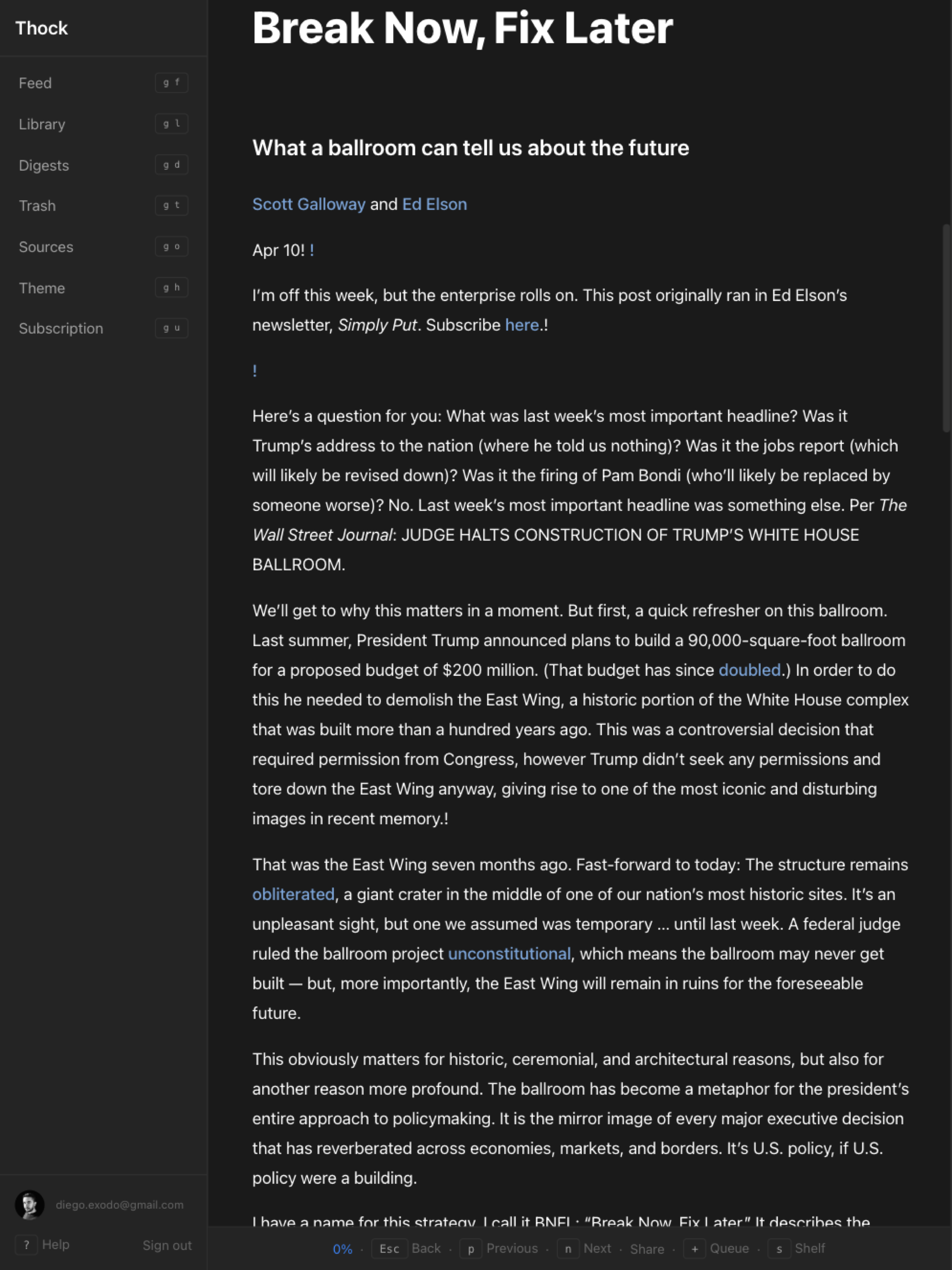 Thock Reader screenshot 6