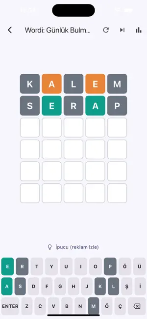 Wordi: Günlük Bulmaca screenshot 2