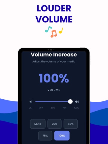 Increase Volume: Sound Enhance iPad screenshot