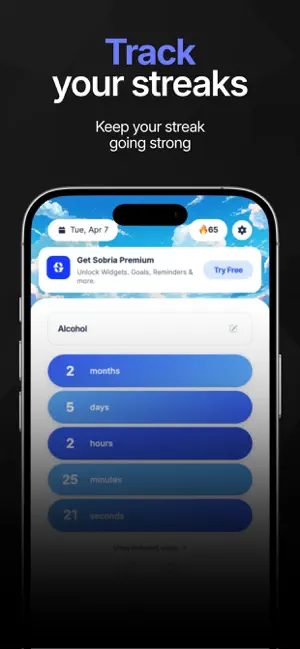 Sobria: Quit Bad Habits screenshot 3