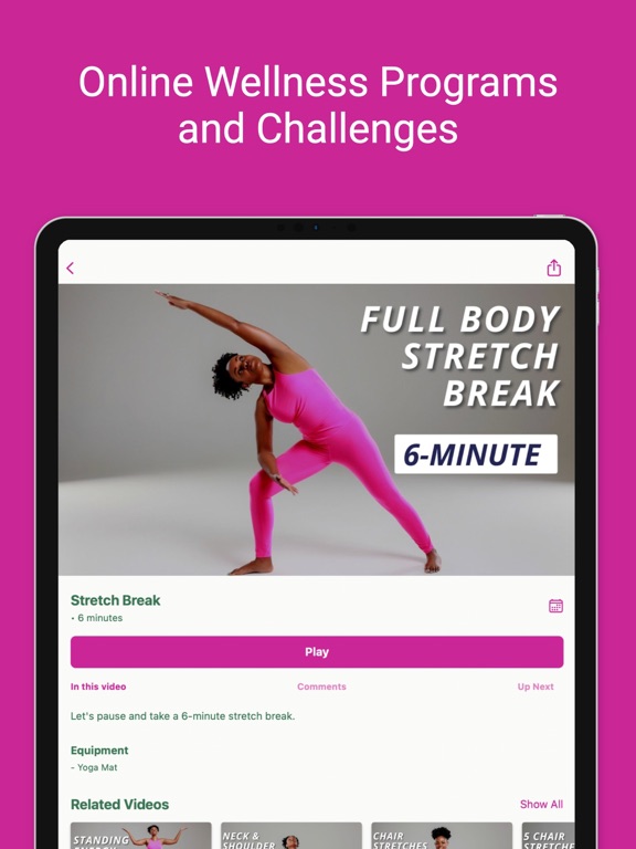 MindBody FAITH Studio iPad screenshot