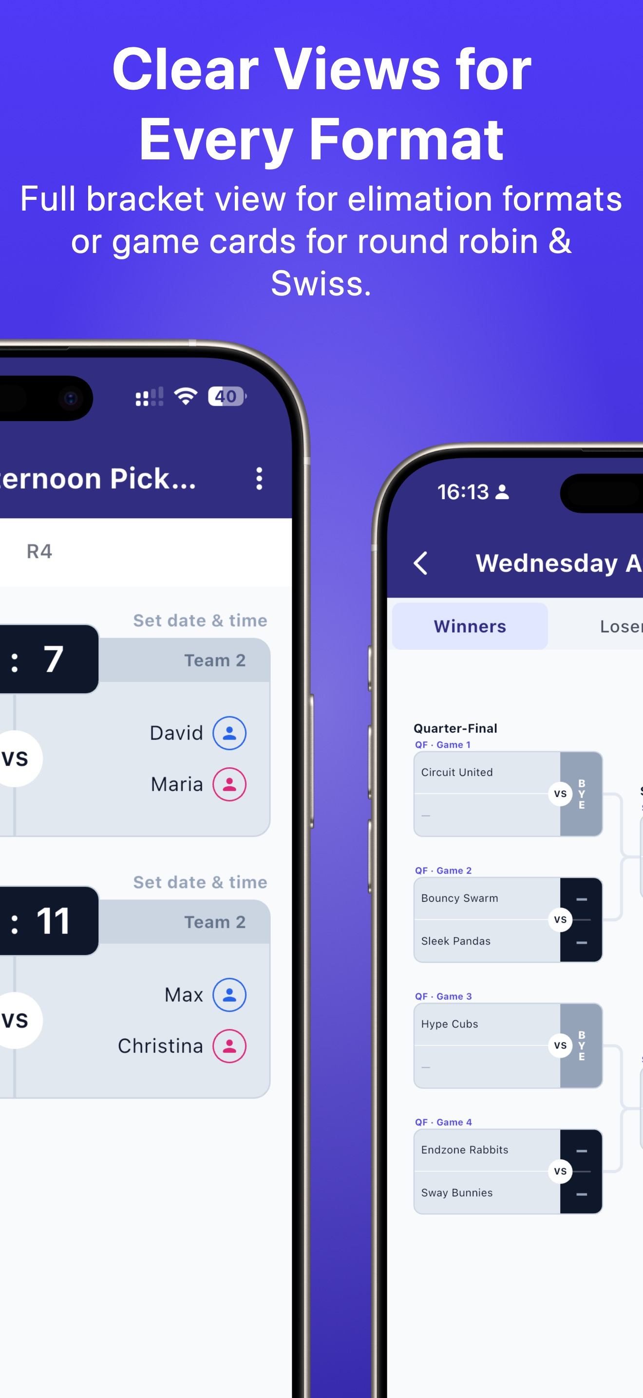 Bracket Maker - Tournament App