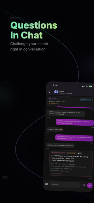 Qulo — Meet Through Questions Screenshot 8 of 9