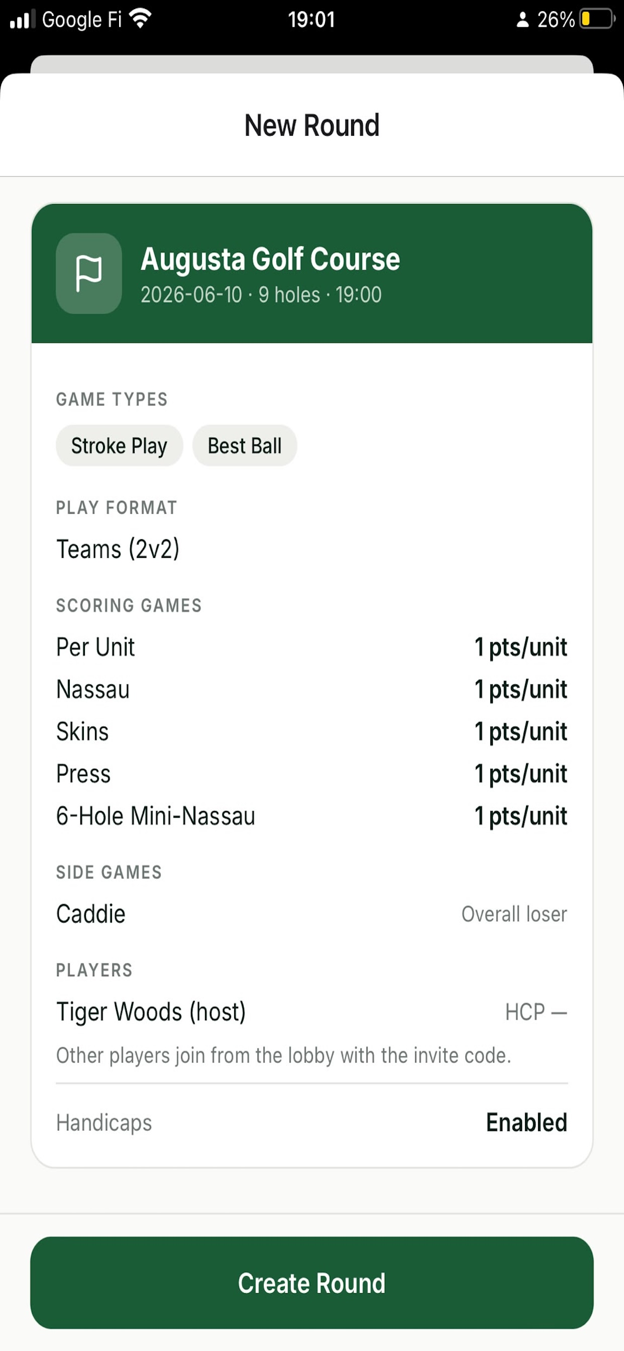 GolfGetGo screenshot 4