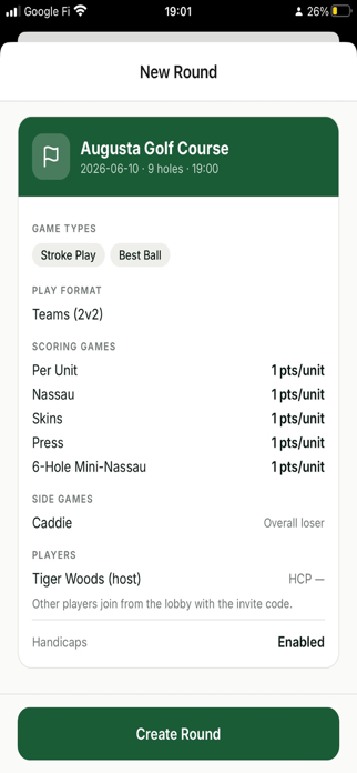 GolfGetGo Screenshot 4 of 4