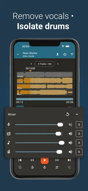 Up Tempo: Pitch, Speed Changer screenshot 2