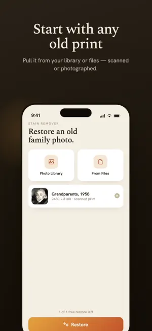 Stain Remover: Restore Photos screenshot 2