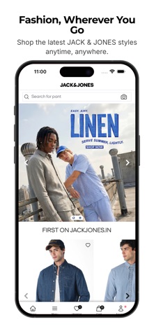 JACK & JONES India iPhone screenshot 1