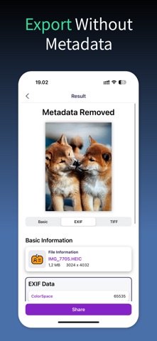 Metadata Remover screenshot