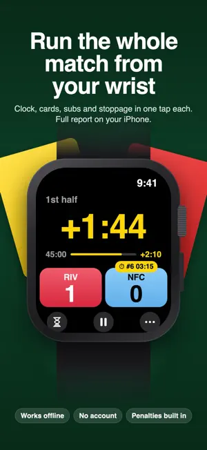 Soccer Ref: Referee Watch screenshot 1