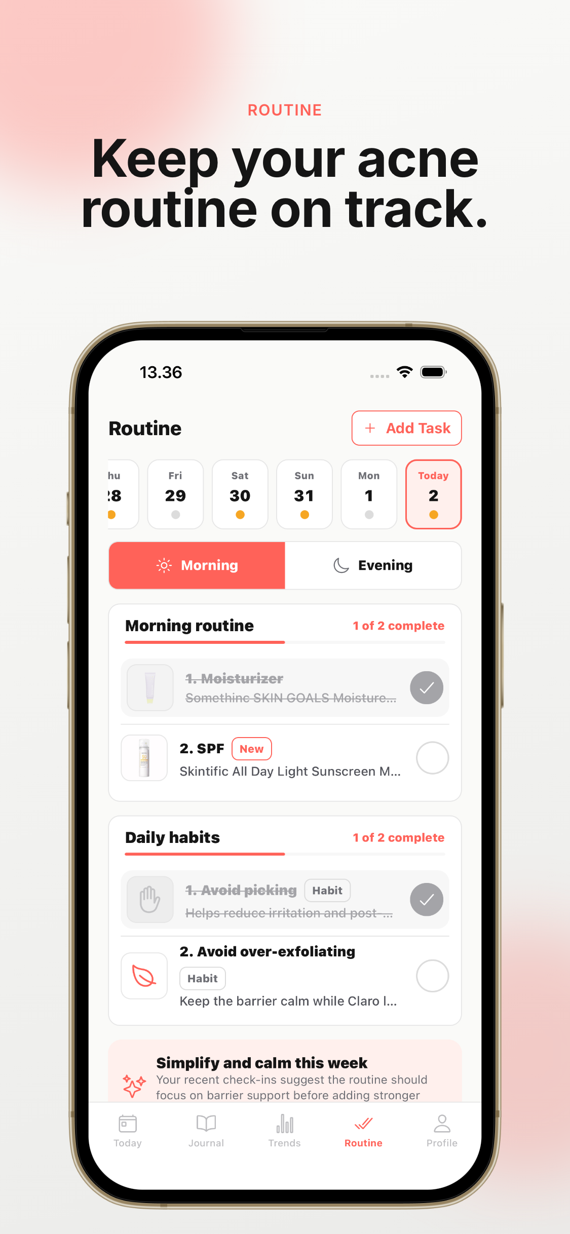 Claro: Acne Tracker screenshot 6
