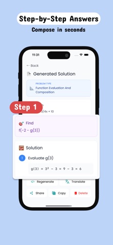 Math Solver: Photo Answers Screenshot 4 of 4