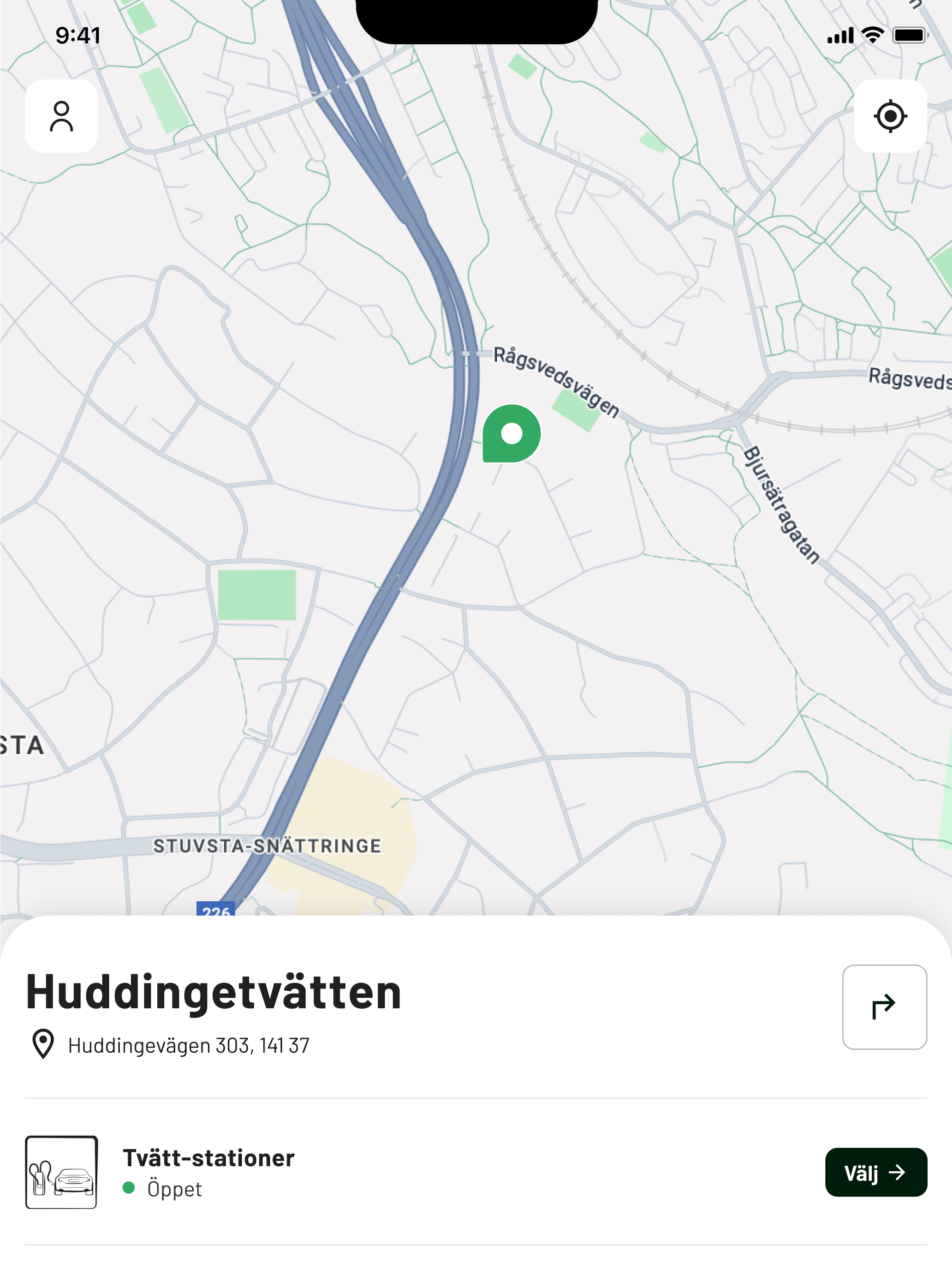 Huddingetvätten screenshot 4