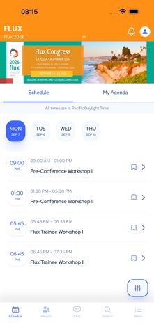 Flux Conference Screenshot 1 of 4