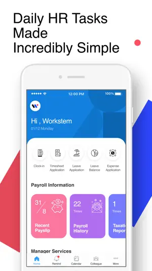 Workstem One screenshot 1