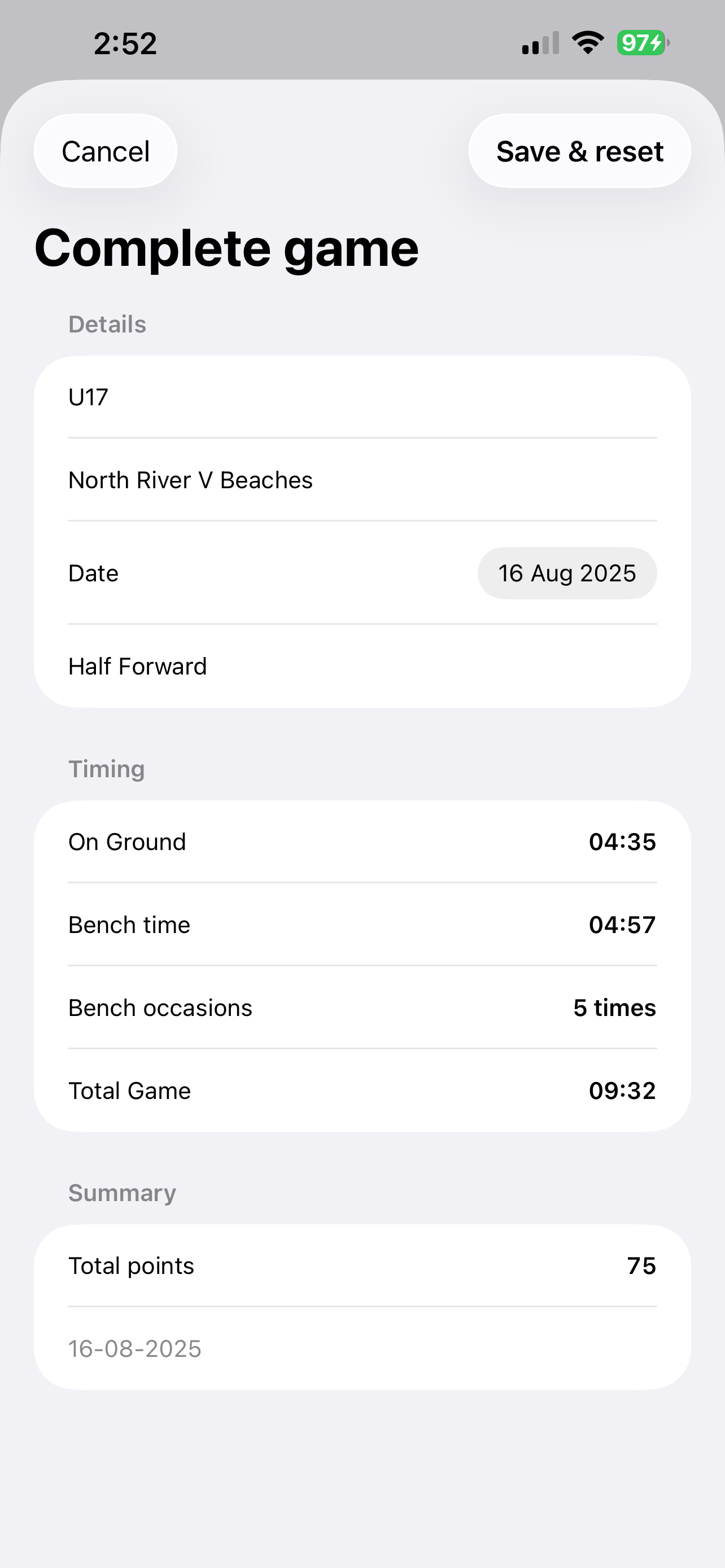 airMY IQ – Footy