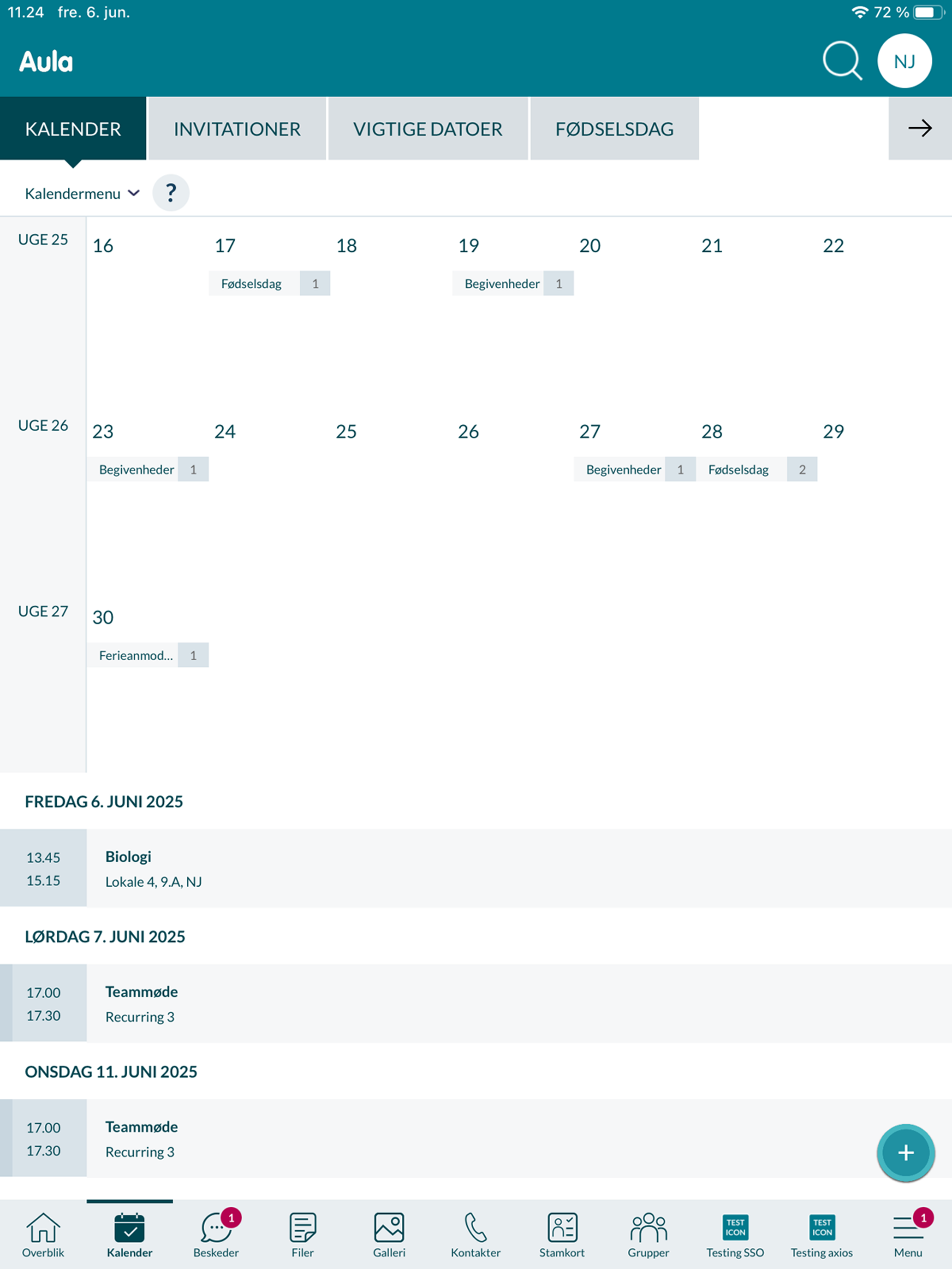Aula for medarbejdere screenshot 12