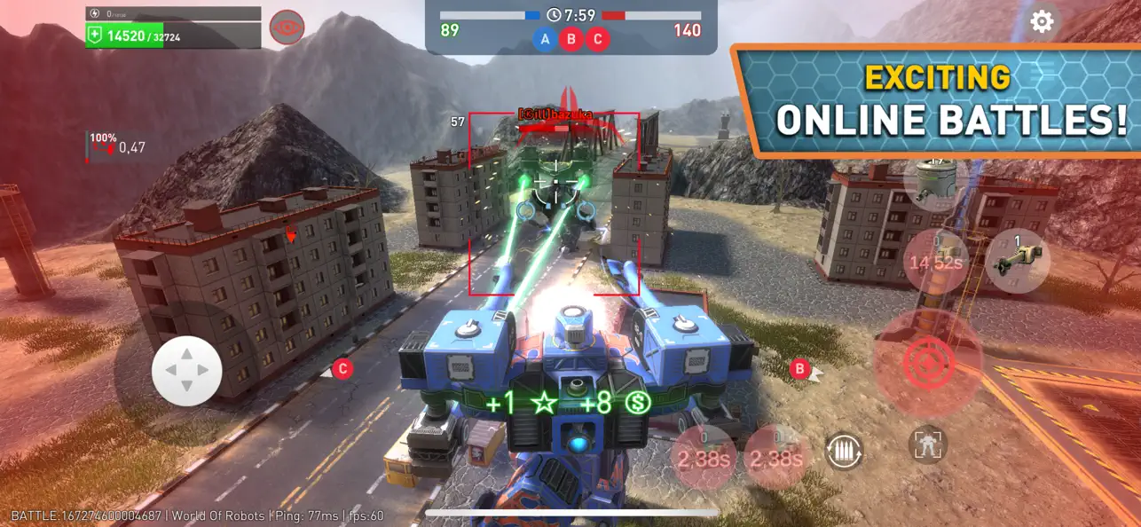 Screenshot #2 pour World Of Robots