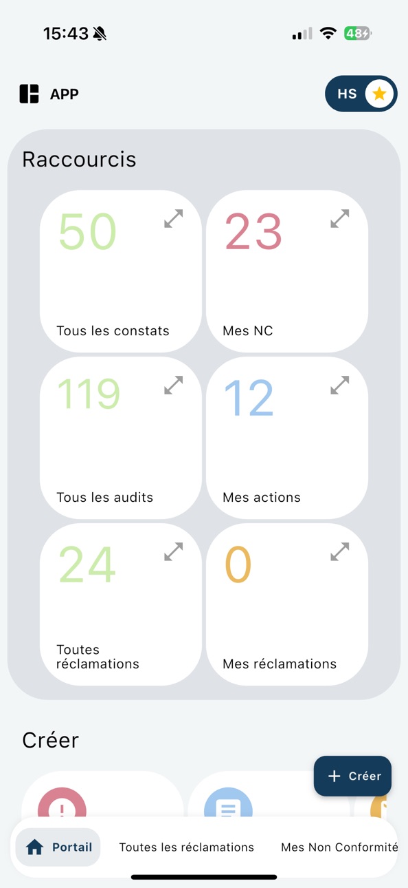 iPhone screenshot