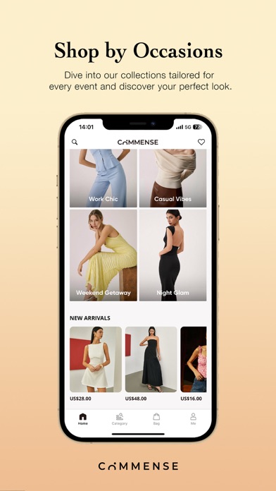 Commense - Latest Trends Shop Screenshot