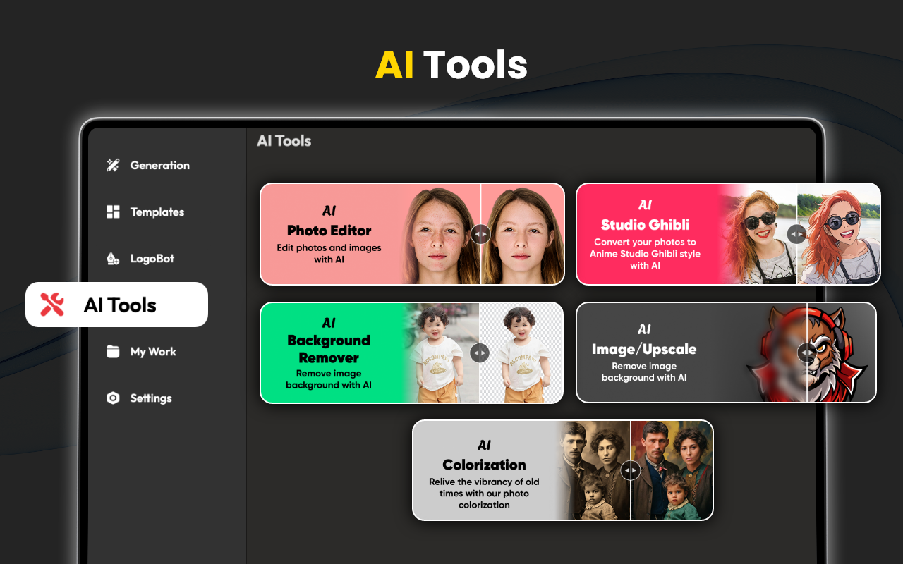 Arvine AI Logo Maker & Creator screenshot 19
