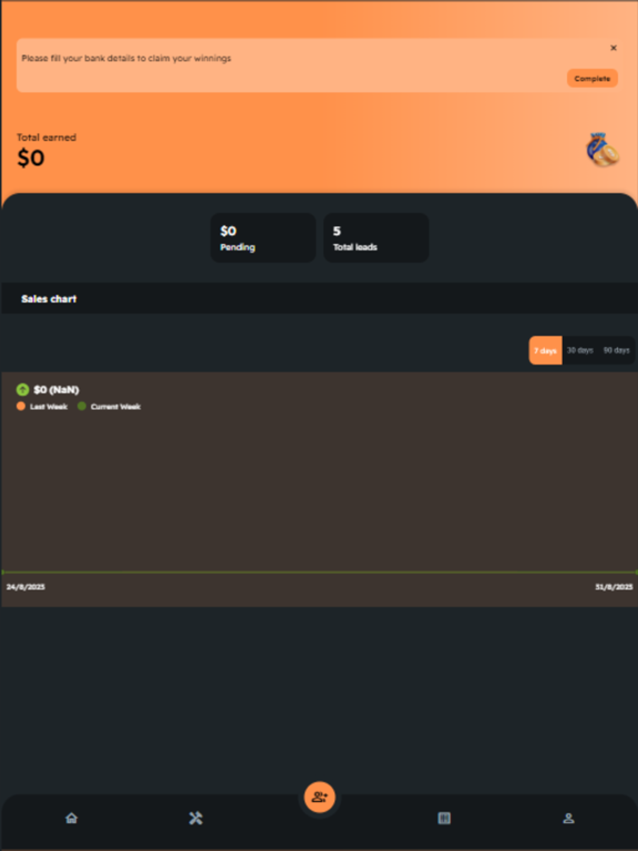 MH Home Pay iPad screenshot 1 - Business app