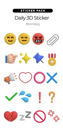 Daily 3D Sticker screenshot