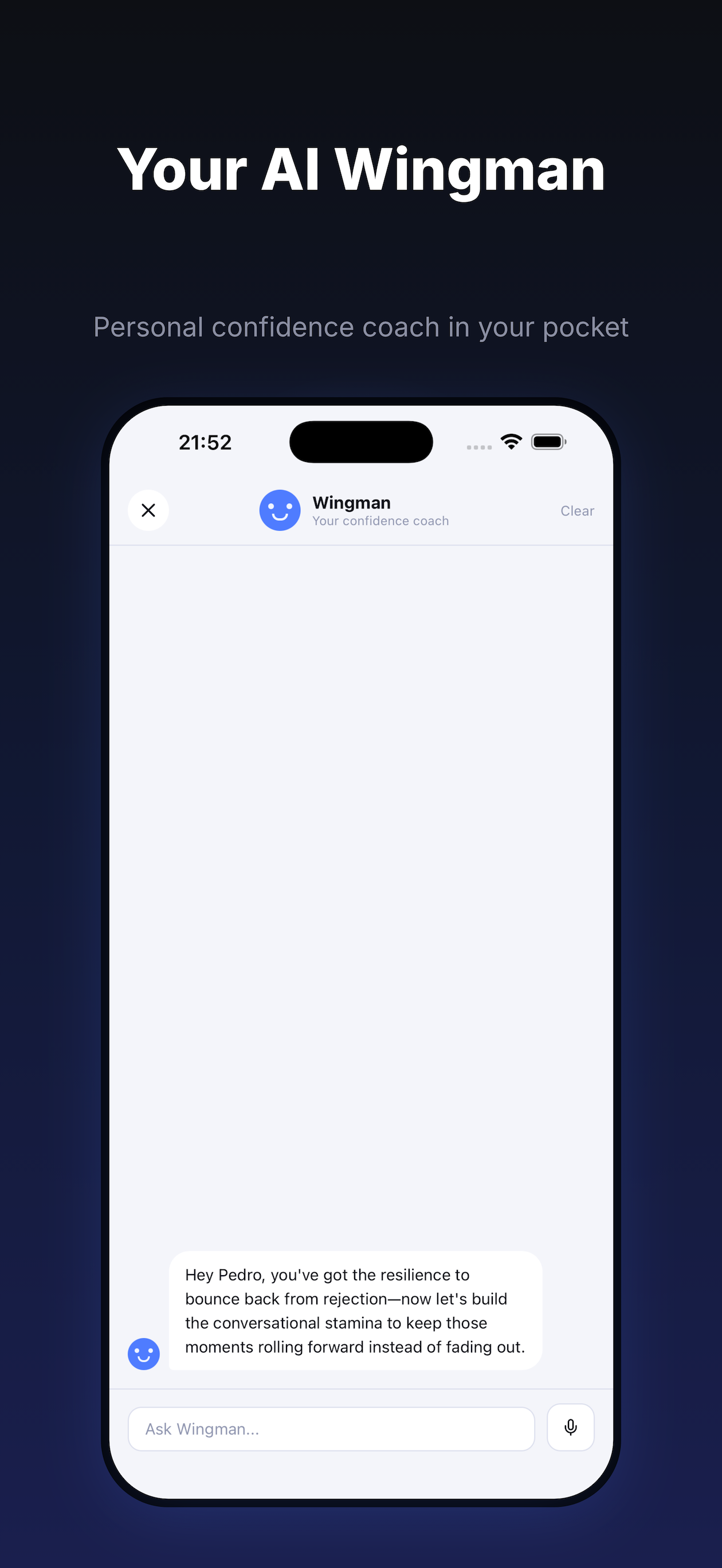 Confiman: Confidence Coach