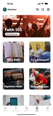 App screenshot