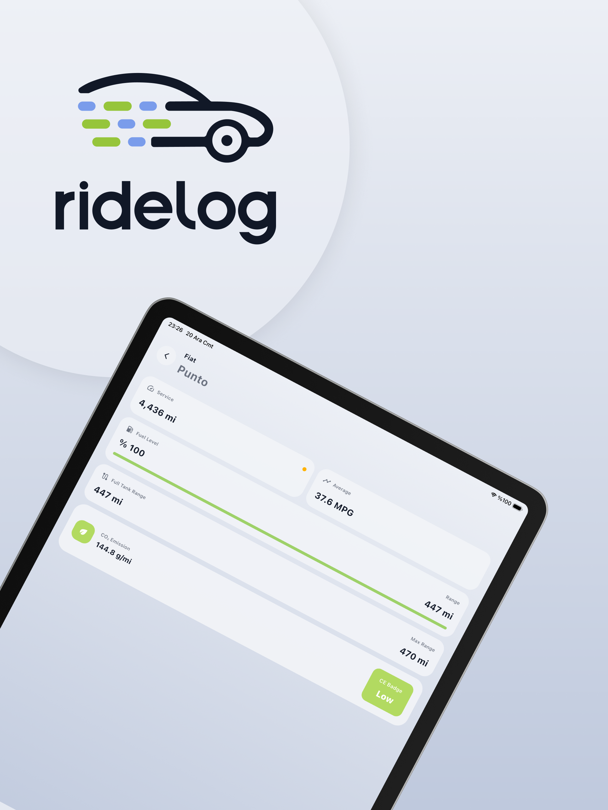 RideLog - Fuel Tracker