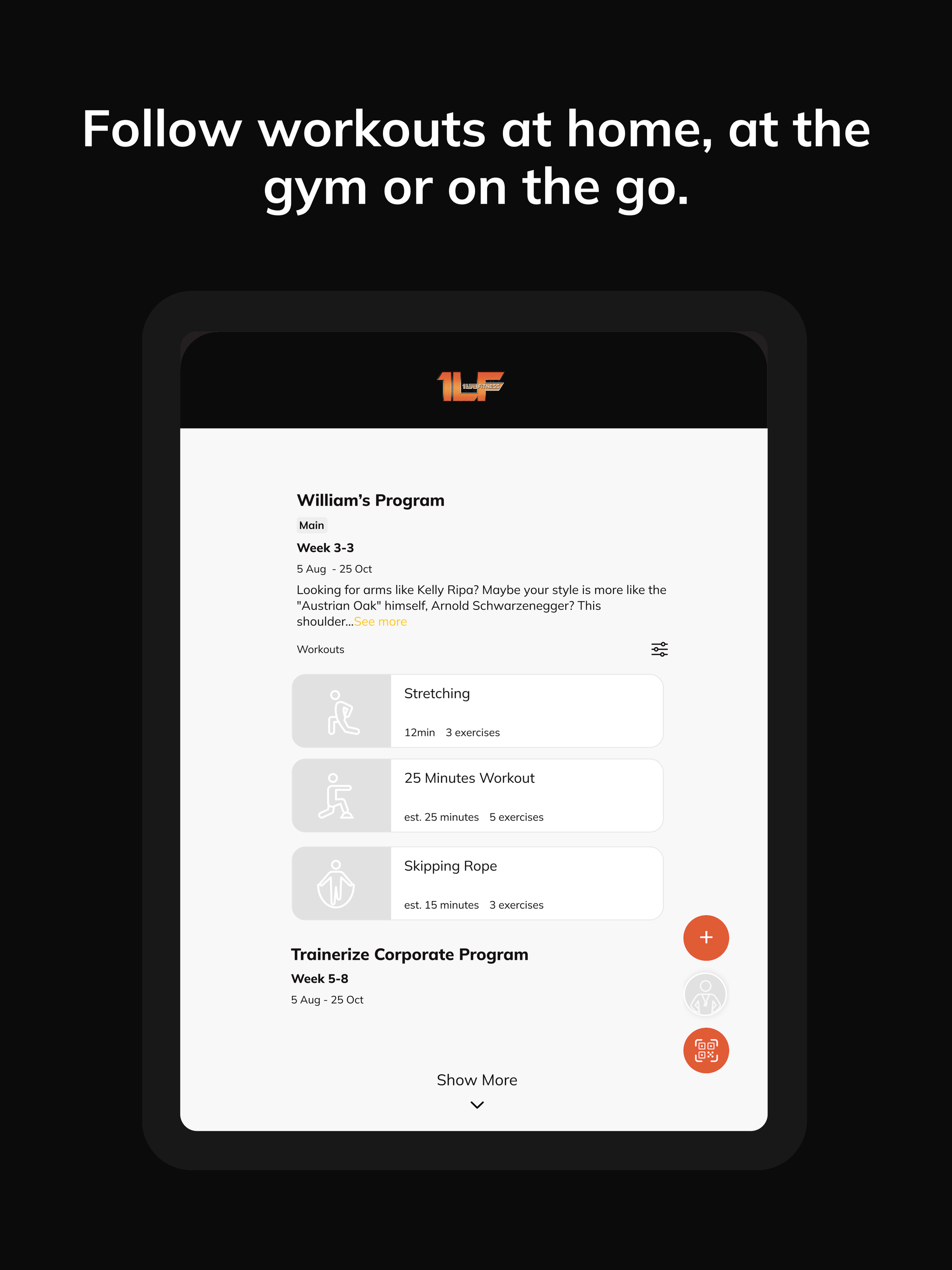 1 Life Fitness screenshot 13