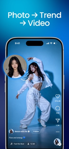 Sway AI Dance: Viral Video iPhone screenshot