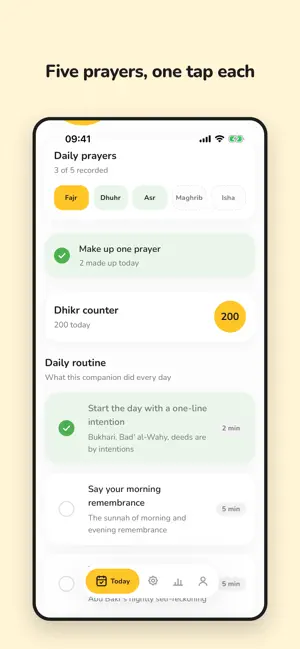 Sahabah: Muslim Prayer Tracker screenshot 2
