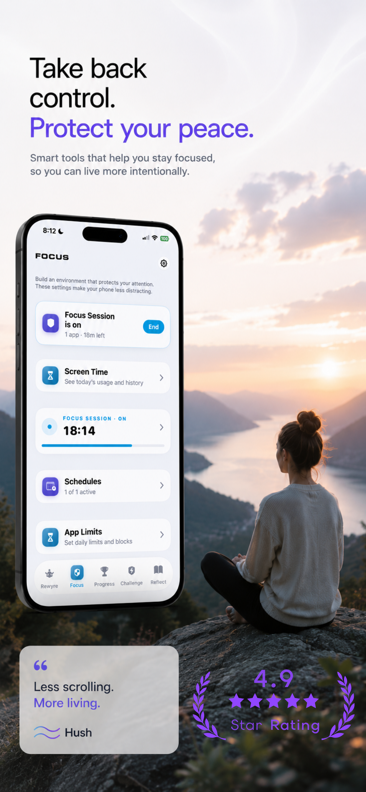 Hush: Screen Time Control screenshot 3