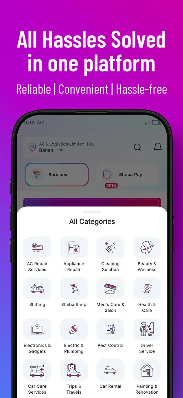 Screenshot #1 pour Sheba.xyz - Service Platform
