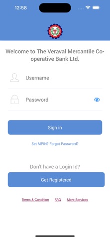 VMCBL Bank iPhone screenshot