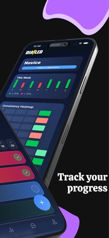 Dialed - AI Habit Tracker screenshot