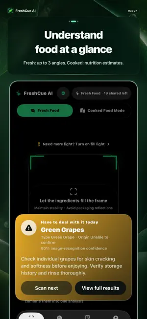 FreshCue AI: Food Scanner screenshot 3
