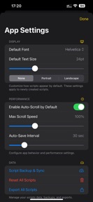 Teleprompter — Video & Mirror screenshot
