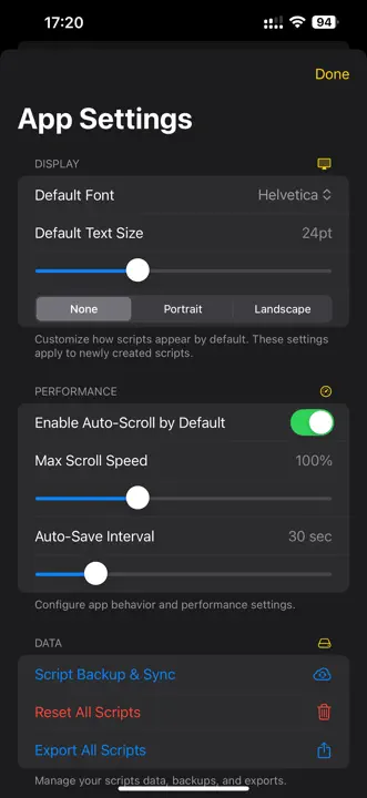 Teleprompter — Video & Mirror: Screenshot 4 von 10