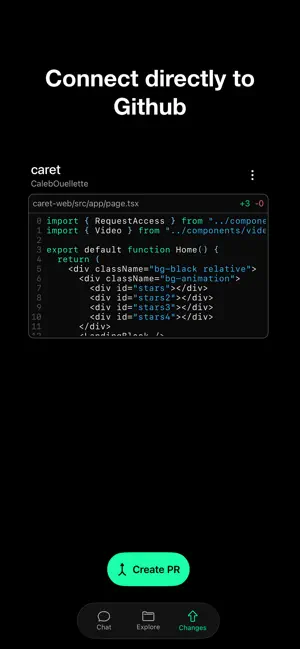 Caret Editor screenshot 2