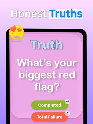 Truth or Dare - PartyVibes iPad screenshot
