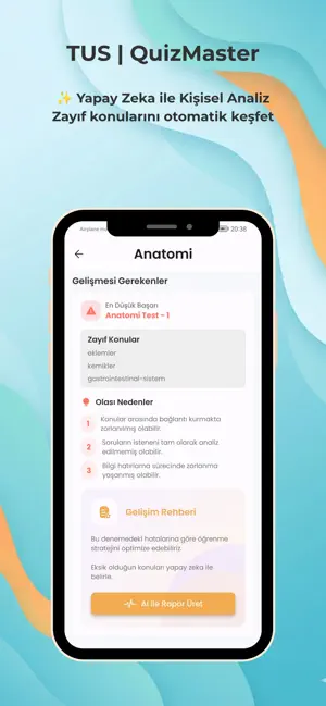 TUS Soru Çöz & Deneme screenshot 1