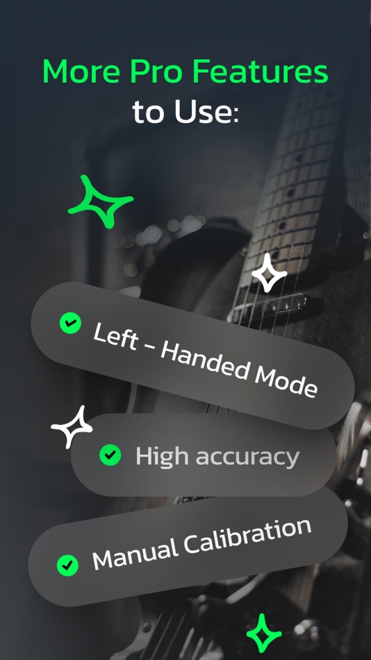 #8. Guitar Tuner - Stringo (iOS) Bởi: Tiny Boom Ltd.
