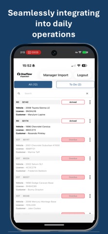 OneFlow Inspection screenshot