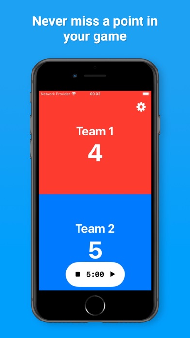 Screenshot #1 pour Score Counter Points Tracker