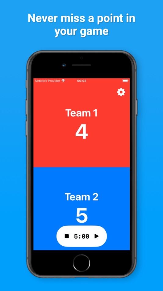 #1. Score Counter Points Tracker (iOS) Podle: Enrico Capano