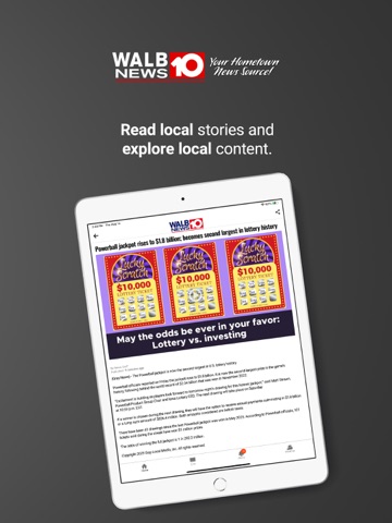 WALB News 10 iPad screenshot